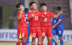 Kết quả bóng đá vòng loại nữ châu Á 2026: ĐT Việt Nam thắng đậm đại diện Tây Á