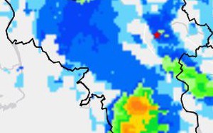 Cảnh báo dông, tố, lốc, sét, mưa đá và mưa lớn cục bộ ở Hà Nội