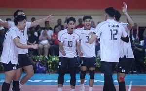 Indonesia thắng nghẹt thở Thái Lan để vô địch chặng 2 SEA V.League 2025