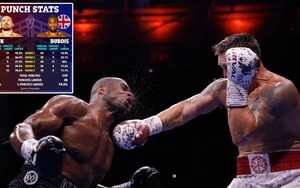 Thống kê cho thấy khoảng cách trình độ quá lớn giữa Usyk với Dubois