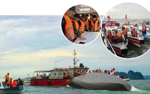 Thông tin toàn cảnh về vụ lật tàu trên vịnh Hạ Long