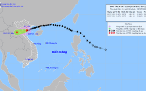 Cập nhật tin bão trên đất liền cơn bão số 3