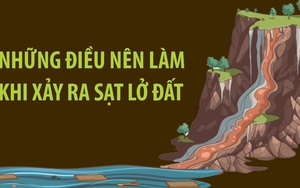 Những điều nên làm để phòng, tránh sạt lở đất