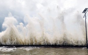 Bão số 3: Thủy triều dâng cao kỷ lục ở đặc khu Cô Tô