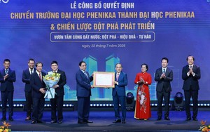 Thủ tướng Phạm Minh Chính: Đại học Phenikaa phải xây dựng bản sắc, thương hiệu trên nền tảng văn hóa dân tộc