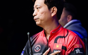 Thắng đối thủ châu Âu với tỷ số khó tin, Dương Quốc Hoàng tốc hành vào vòng loại trực tiếp World Pool Championship 2025