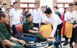 Chủ tịch nước Lương Cường: Chính sách ưu đãi người có công là nhiệm vụ thường xuyên, lâu dài