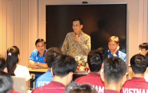 U23 Việt Nam được khích lệ tinh thần trước trận bán kết gặp Philippines