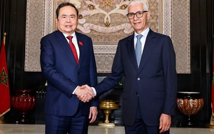 Chủ tịch Quốc hội Trần Thanh Mẫn hội đàm với Chủ tịch Hạ viện Maroc