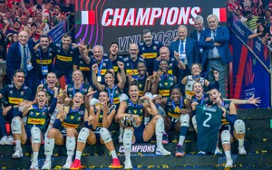 Vô địch VNL 2025, ĐT bóng chuyền nữ Italy nối dài mạch thắng lên 29 trận trong 420 ngày
