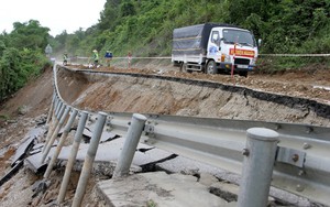 Hơn 190 vị trí còn ách tắc giao thông do ảnh hưởng của bão số 3