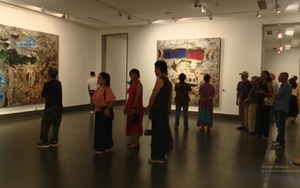 Miền tự do trong triển lãm 'Ngày thứ 49 lần thứ 4' của họa sĩ Nguyễn Ngọc Phương