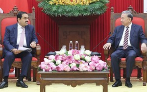  Tổng Bí thư Tô Lâm tiếp Chủ tịch Tập đoàn Adani Ấn Độ
