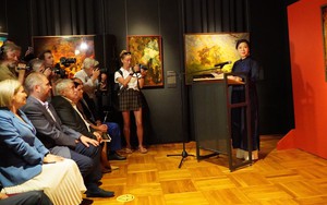 Triển lãm tranh sơn mài lớn nhất của Việt Nam tại Liên bang Nga