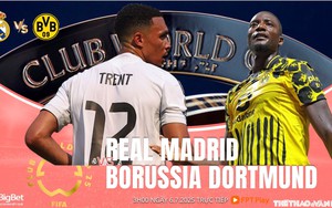 Nhận định, soi tỷ lệ Real Madrid vs Borussia Dortmund 3h00 ngày 6/7, FIFA Club World Cup