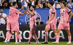 Messi lập cú đúp bàn thắng, Inter Miami nhấn chìm Montreal ở MLS