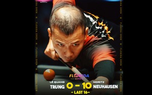 Đại diện cuối cùng của billiards Việt Nam rời Florida Open 2025, nhận hơn 100 triệu tiền thưởng