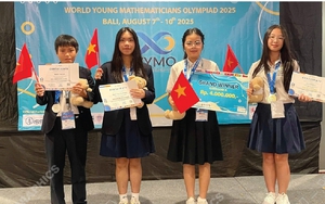 Học sinh Việt Nam thắng lớn tại Kỳ thi Olympic nhà Toán học Trẻ Thế giới 2025