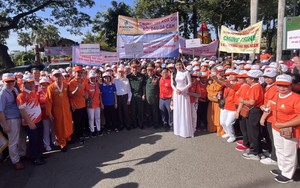 Hơn 5.000 người đi bộ đồng hành "Vì nạn nhân chất độc da cam/dioxin năm 2025"