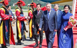 Tổng Bí thư Tô Lâm và Phu nhân bắt đầu thăm cấp Nhà nước Đại Hàn Dân Quốc