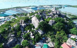 Khám phá vẻ đẹp làng bích họa Hòn Thiên bên bờ đầm Nại