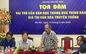 Văn học có vai trò quan trọng trong quá trình bảo vệ giá trị văn hóa truyền thống
