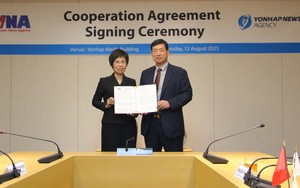 TTXVN và Yonhap trao đổi Thỏa thuận hợp tác nghiệp vụ trong giai đoạn mới