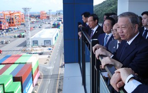 Tổng Bí thư Tô Lâm thăm cảng biển Busan, Hàn Quốc