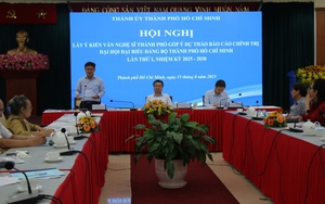 Văn nghệ sĩ góp ý dự thảo Báo cáo chính trị Đại hội Đảng bộ Thành phố Hồ Chí Minh