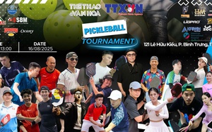 Giải Pickleball báo Thể thao và Văn hóa 2025: Kết nối báo chí và nghệ sĩ 