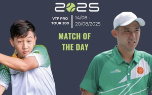 Tay vợt 13 tuổi thắng sốc người hùng Davis Cup Việt Nam ở giải vô địch quốc gia 2025