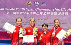 Karate Việt Nam giành 1 HCV và 2 HCB tại giải vô địch trẻ châu Á mở rộng 2025
