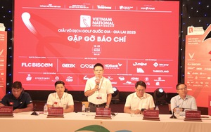 Giải vô địch golf quốc gia có tổng giá trị tiền thưởng 1,2 tỉ đồng
