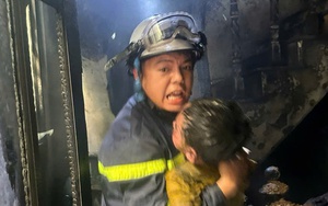 Dập tắt đám cháy tại Hà Nội, kịp thời giải cứu 3 trẻ nhỏ