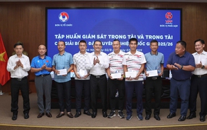 VFF chia tay 5 trọng tài vì lý do tuổi tác