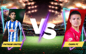 Link xem trực tiếp bóng đá Pathum United vs CAHN FC 19h00 hôm nay, vòng bảng Shopee Cup 