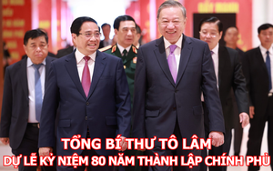 Tổng Bí thư Tô Lâm dự Lễ kỷ niệm 80 năm thành lập Chính phủ
