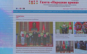 Báo Quân đội nhân dân ra mắt Báo Quân đội nhân dân điện tử tiếng Nga