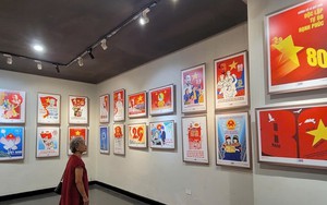 Khai mạc Triển lãm tranh cổ động chào mừng Cách mạng tháng Tám và Quốc khánh 2/9