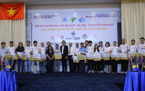 Đại kiện tướng hội tụ tại giải vô địch cờ vua xuất sắc quốc gia 2025