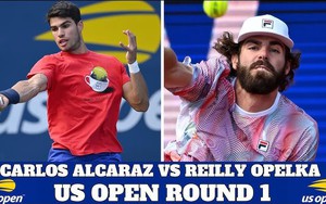 Lịch thi đấu US Open 2025 hôm  nay 25/8: Alcaraz đấu tay vợt cao 2m11