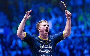 Tay vợt Thụy Điển lập kỳ tích, Trung Quốc mất thế thống trị ở ‘Grand Slam bóng bàn’