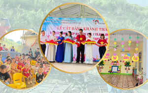 Niềm vui lan toả ở điểm trường Co Muồng