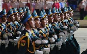 Những hình ảnh ấn tượng tại sơ duyệt diễu binh, diễu hành A80