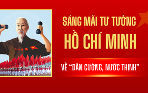 Sáng mãi tư tưởng Hồ Chí Minh về 'Dân cường, nước thịnh'