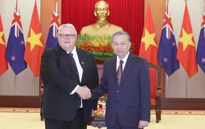 Tổng Bí thư Tô Lâm tiếp Chủ tịch Quốc hội New Zealand Gerry Brownlee