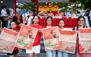 Trải nghiệm đa giác quan tại triển lãm "80 năm rạng rỡ non sông - Con đường Độc lập"