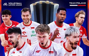 Đánh bại Ý 3-0, Ba Lan lần thứ hai vô địch Nations League, khẳng định vị thế số một thế giới