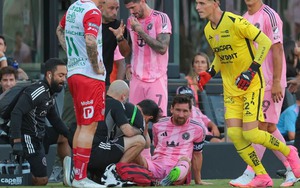 Messi chấn thương, Inter Miami thắng nghẹt thở đại diện Mexico trên chấm luân lưu