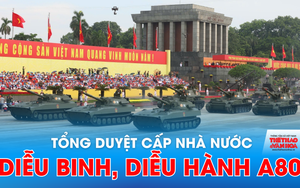 Tổng duyệt cấp Nhà nước diễu binh, diễu hành kỷ niệm 80 năm Quốc khánh